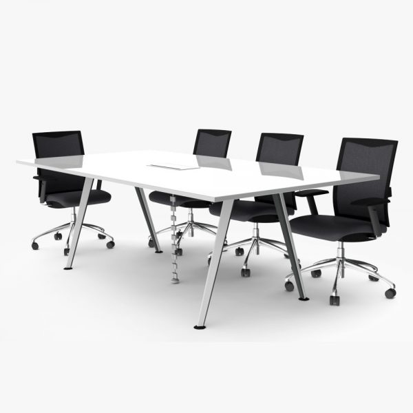 Meeting Table Set 4 Chairs